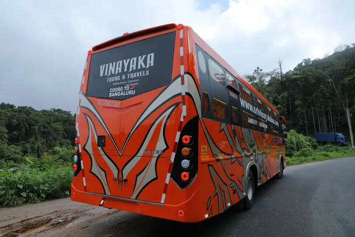 Sri Vinayaka Bus Side Angle