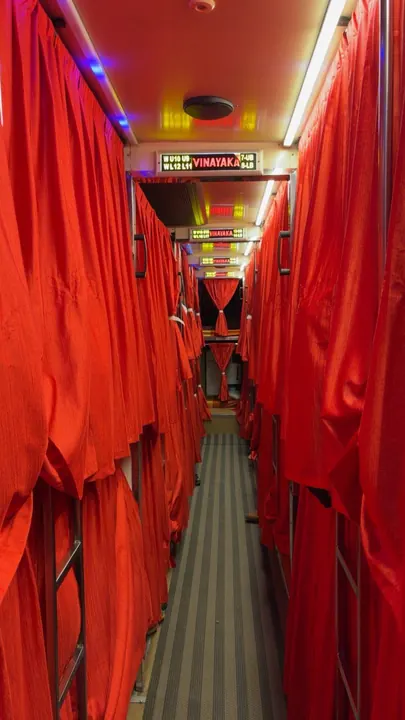 Sri Vinayaka Sleeper Aisle Lighting